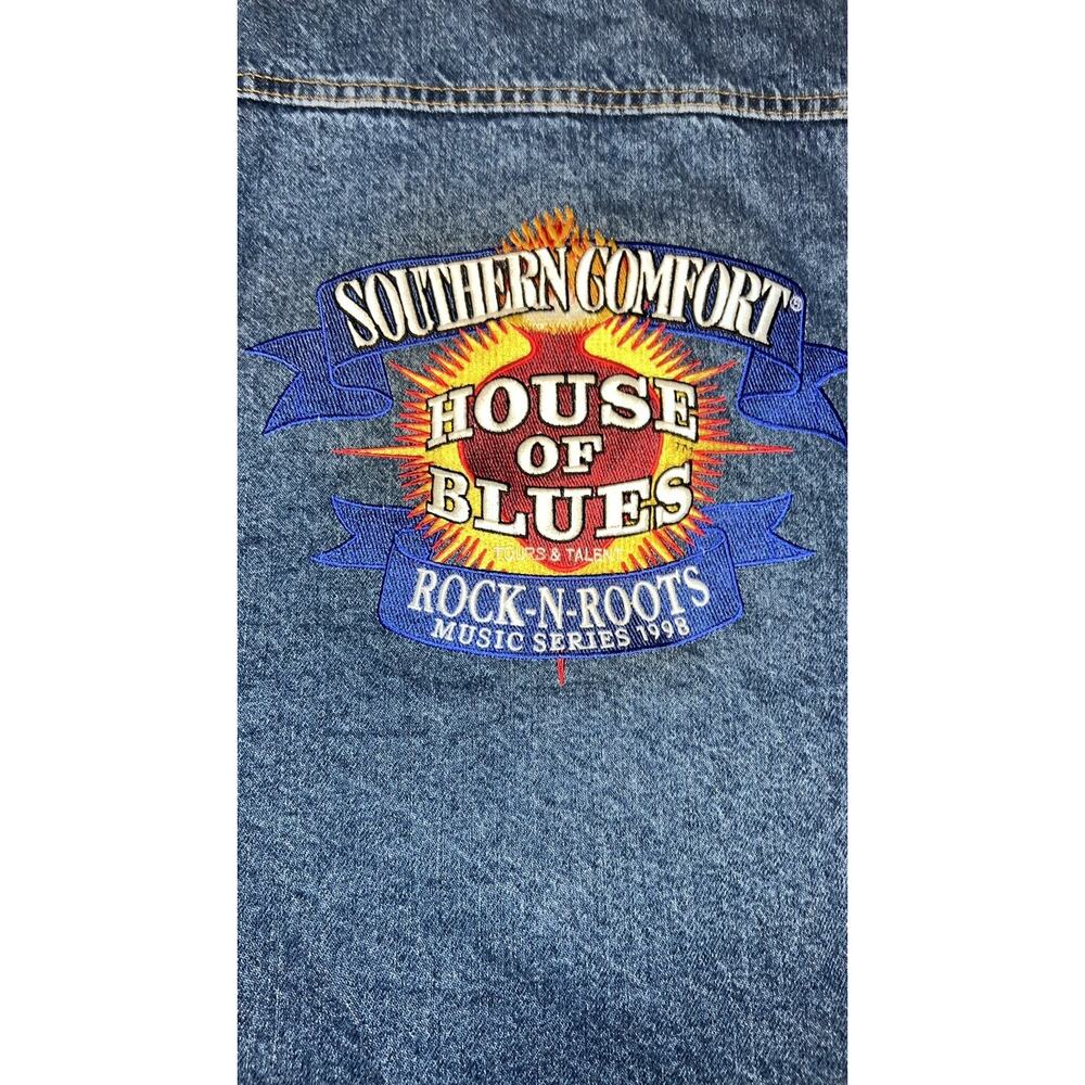 Vintage Denim Men's Jacket ID Wear HOUSE OF BLUES Denim XL NEW